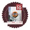 Dark Red Suede Mat Board for 12x18 Frames - Fits 11x14 Photos